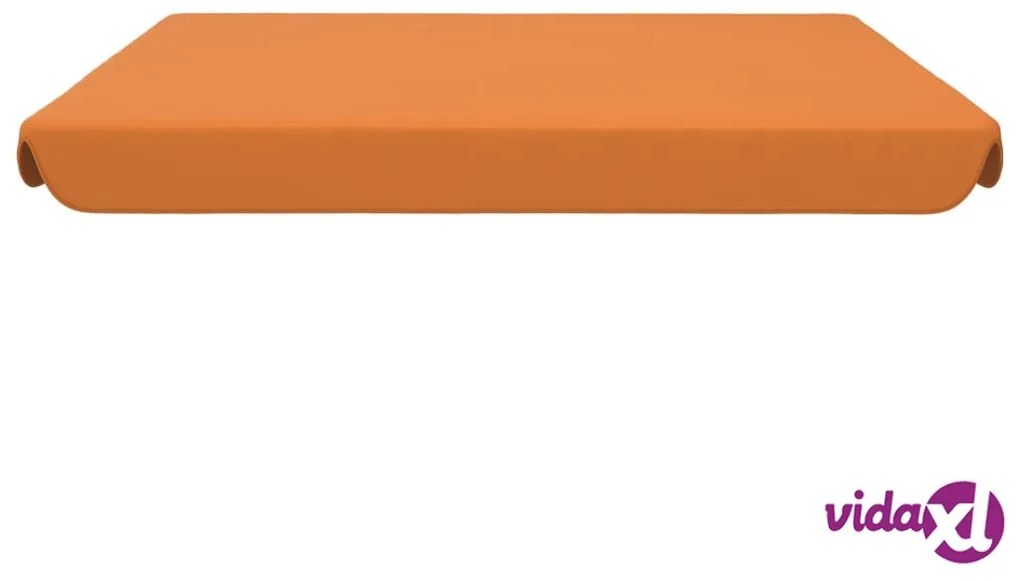 vidaXL Baldacchino Ricambio per Dondolo Giardino Terracotta 192x147 cm
