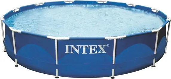 Piscina Fuori Terra Rotonda H76x366cm con Pompa a Filtro Intex Frame...