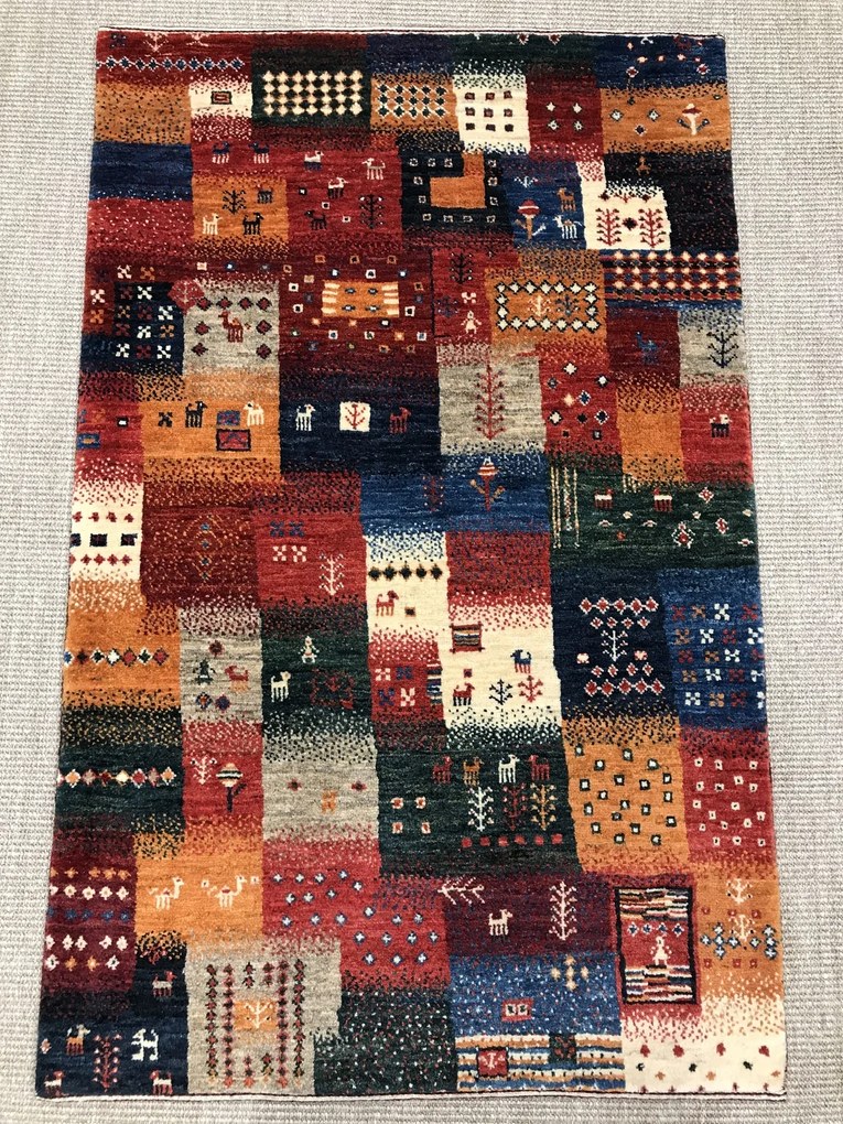 Loribaft Tappeto 80 x 130 (Iran) Annodato A Mano