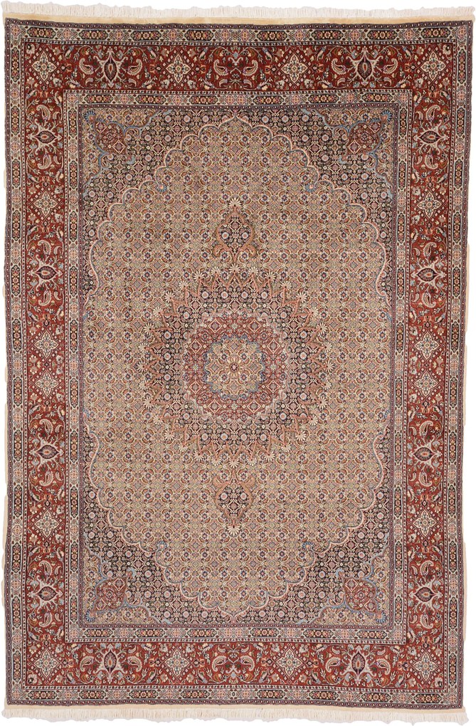 Moud Tappeto persiano 200 x 300 (Iran) Annodato A Mano