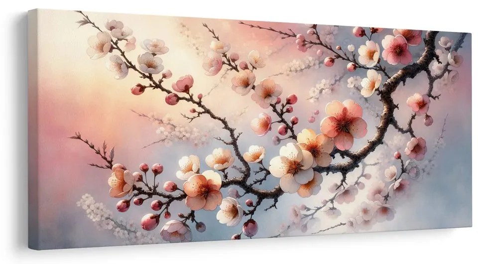 Quadro su tela – Sakura in fiore