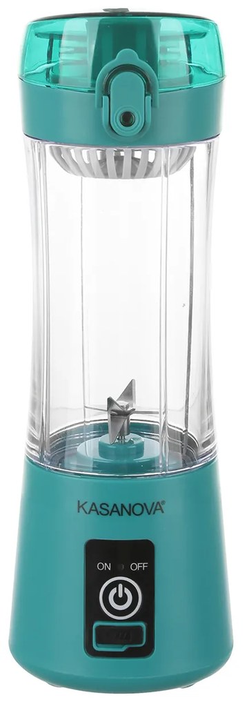 Mini frullatore portatile senza fili 350 ml ottanio