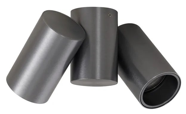 Faretto da incasso design canna di fucile GU10 50mm 2 luci orientabile - Michael