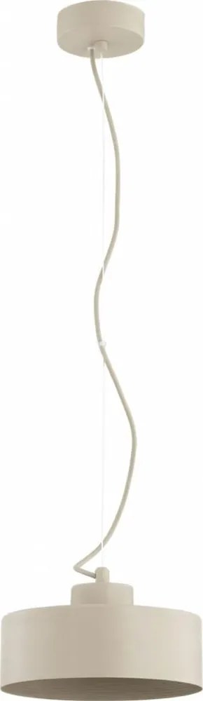 Lampada a sospensione su cavo SELIA 1xE27/15W/230V beige