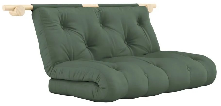 Divano verde allungabile 135 cm Hooked – Karup Design