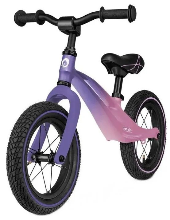Lionelo - Bici a spinta BART AIR viola/rosa