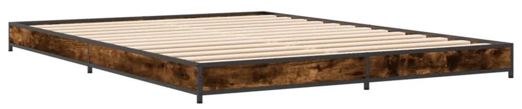 Giroletto rovere fumo 120x190 cm in legno multistrato metallo
