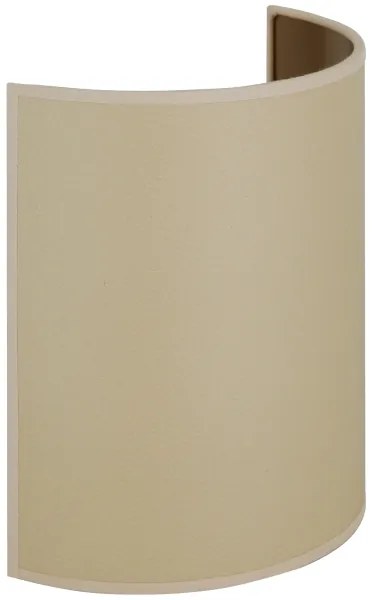Brilagi - Applique SEMI 1xE27/15W/230V diametro 20 cm beige