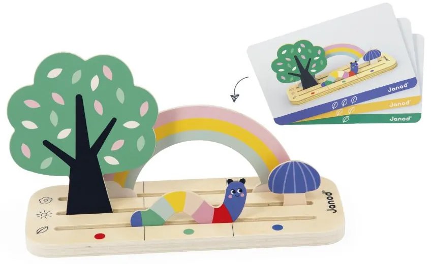 Gioco educativo per bambini - Orientarsi nello spazio - Giardino
