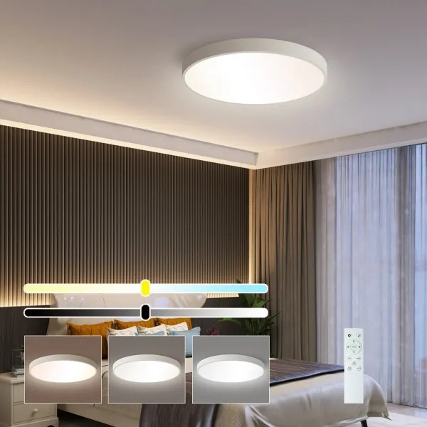 Brilagi-LED Lampada dimmerabile POOL SMART LED/48W/230V 40 cm Wi-Fi Tuya+telecomando bianco