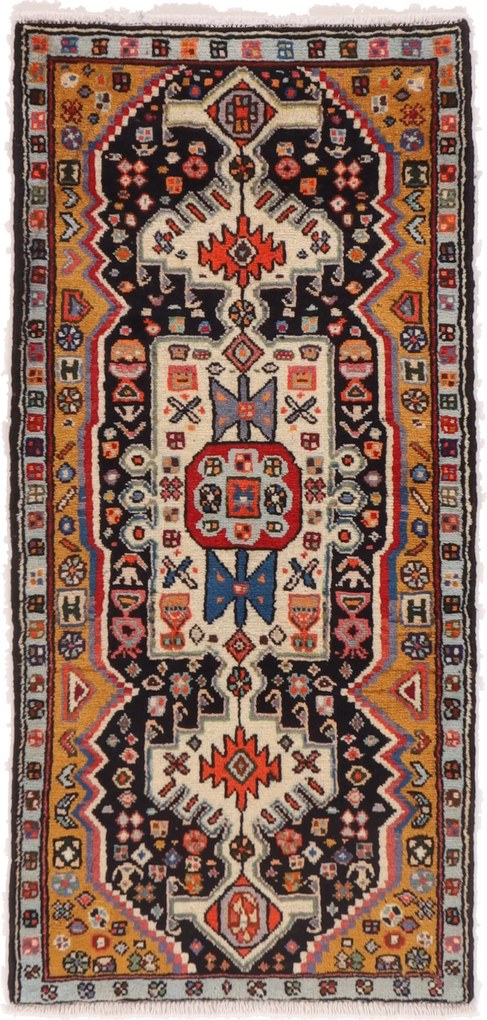 Hamedan Tappeto persiano 150 x 70 (Iran) Annodato A Mano