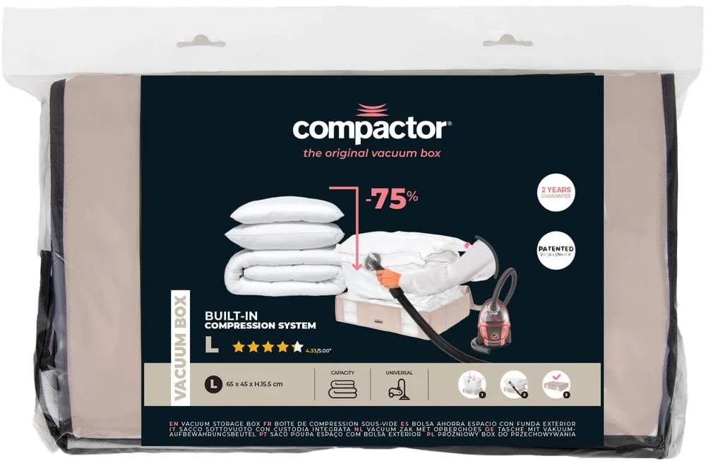 Scatola sottovuoto Life, lunghezza 50 cm - Compactor