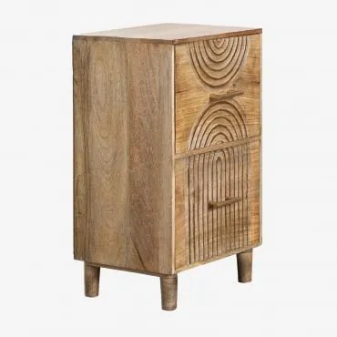 Comodino In Legno Di Mango Langson Legno Di Mango - Sklum