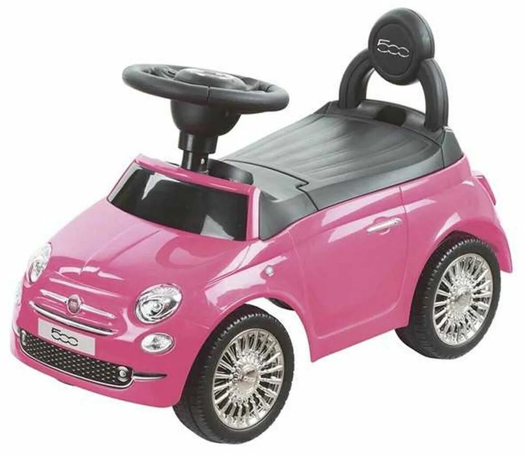 Cavalcabili RIDE ON CAR FIAT 500 PINK Rosa