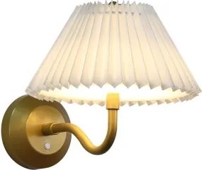 Searchlight 23310GO - Lampada da parete dimmerabile a LED DANISH/1,5W/230V