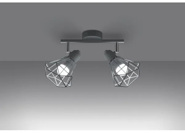 Sollux SL.1103 - Faretto ARTEMIS 2xE14/40W/230V bianco