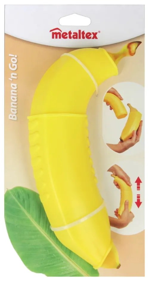 Involucro di banane , 11 x 27 cm BANANA 'N GO! - Metaltex