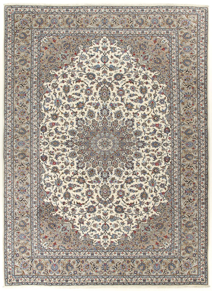 Kashan Tappeto 360 x 250 (Iran) Annodato A Mano