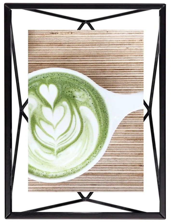 Cornice da appoggio/parete in metallo nero 20x15 cm Prisma - Umbra