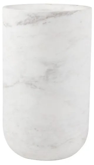 Vaso in marmo bianco Fajen - Zuiver