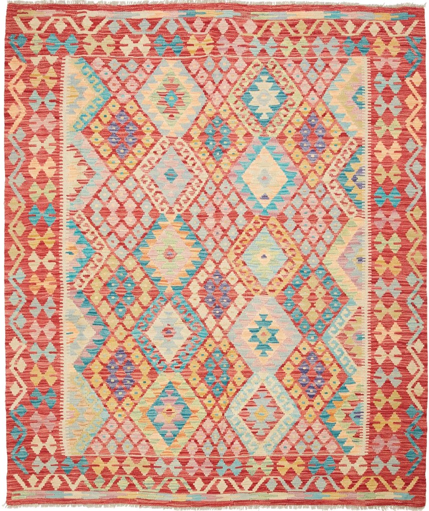 Kilim Tappeto 170 x 190 (Pakistan) Tessuto A Mano