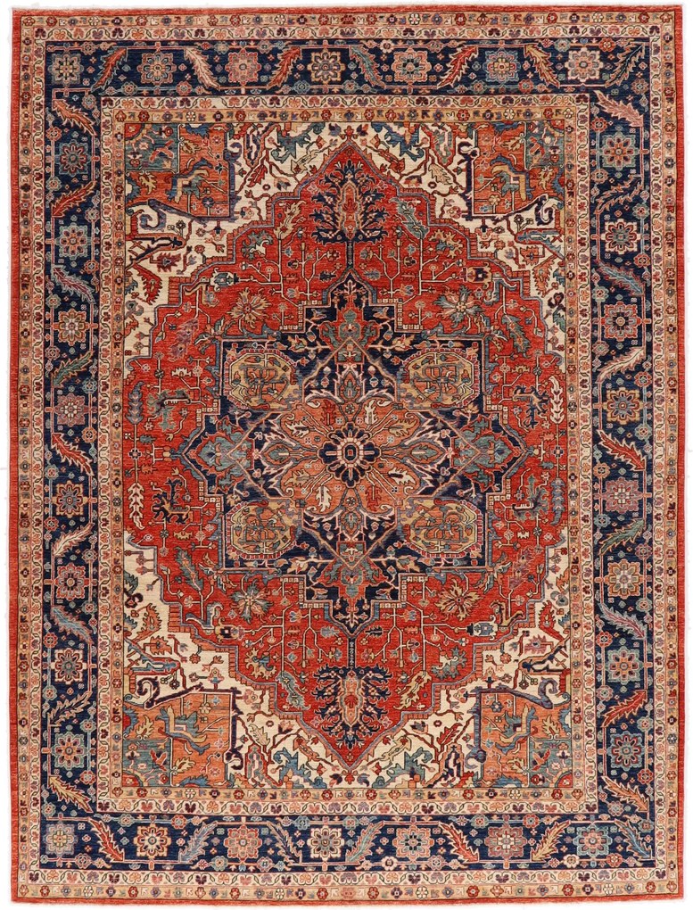 Heriz Tappeto 360x270 (Pakistan) Annodato A Mano