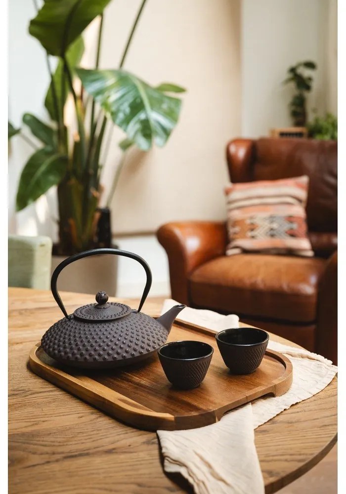 Teiera burgundy in ghisa 1,25 l Xilin – Bredemeijer