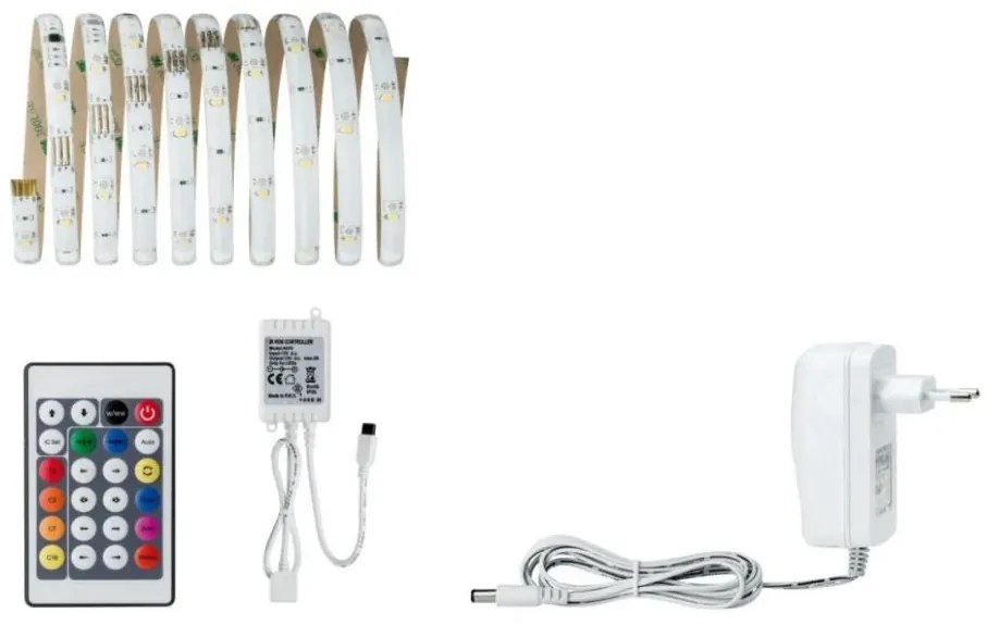 Paulmann 70696 - Striscia LED RGBW/8W Dimmerabile DIGITALE 3m 230V + tc