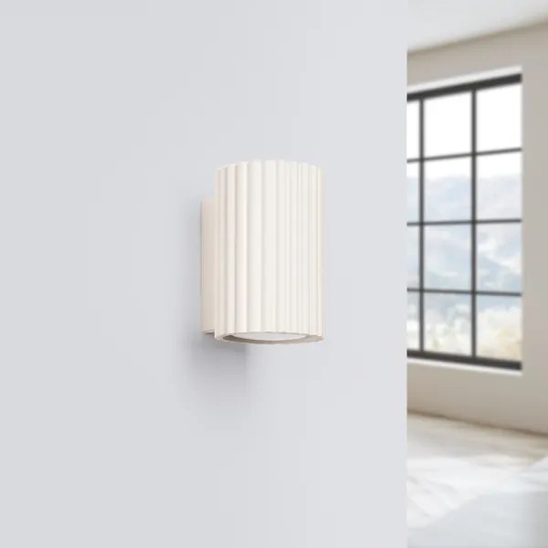 Sollux SL.1652 - Applique KARBON 1xGU10/10W/230V color crema