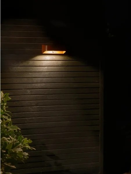 Nordlux - Lampada solare LED con sensore MARCELLIO LED/5W/5V IP54 marrone