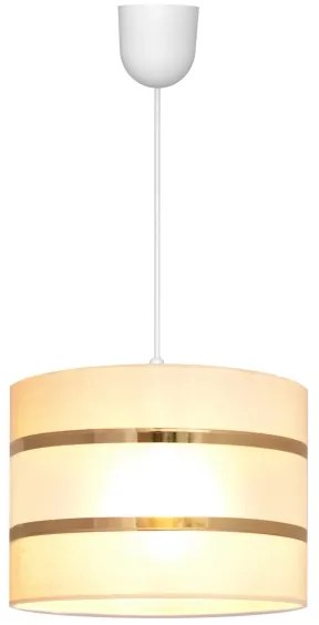 Lampadario su filo HELEN 1xE27/15W/230V crema