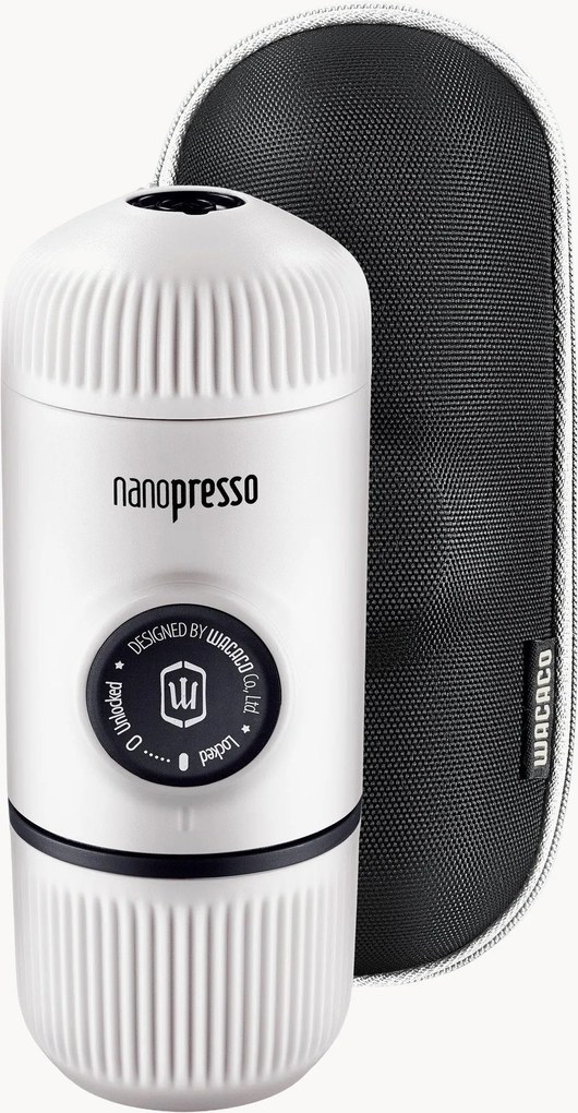 Macchina da caffè espresso portatile con custodia Nanopresso