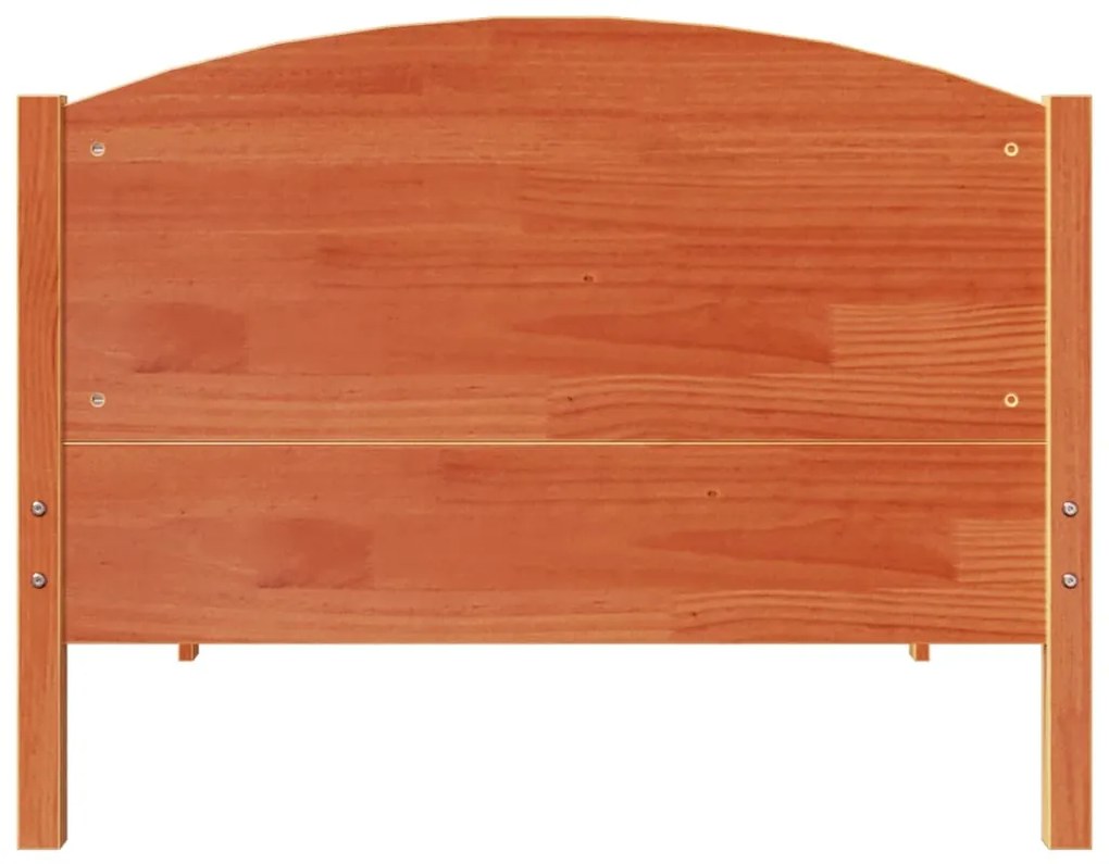 Letto senza materasso marrone cera 90x190 cm in legno di pino