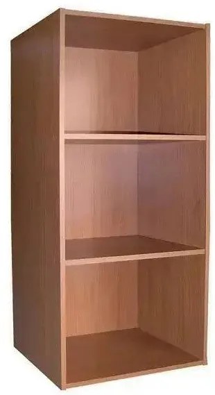 Libreria Componibile Multifunzionale in MDF e Frassino, Vari Formati e Colori, 42 x 29 x 89h / Ciliegio