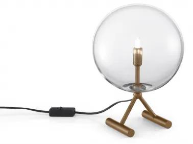 Metal Lux -  Estro TL  - Lampada da tavolo in vetro e metallo