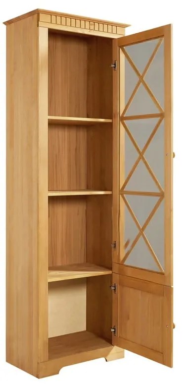 Vetrina in legno di pino di colore naturale 180x35 cm Lisa - Støraa