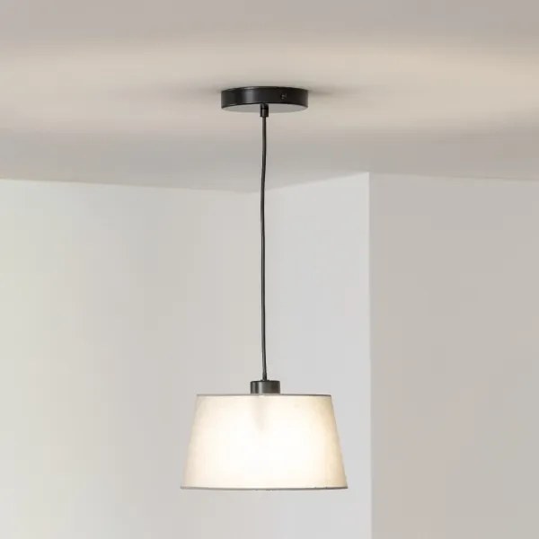 Brilagi - Lampada a sospensione LED su cavo CERIA 1xE27/40W/230V Ø 25 cm grigia