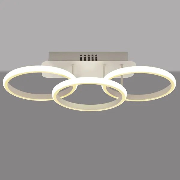 Lampadario LED da superficie BARI LED/30W/230V bianco