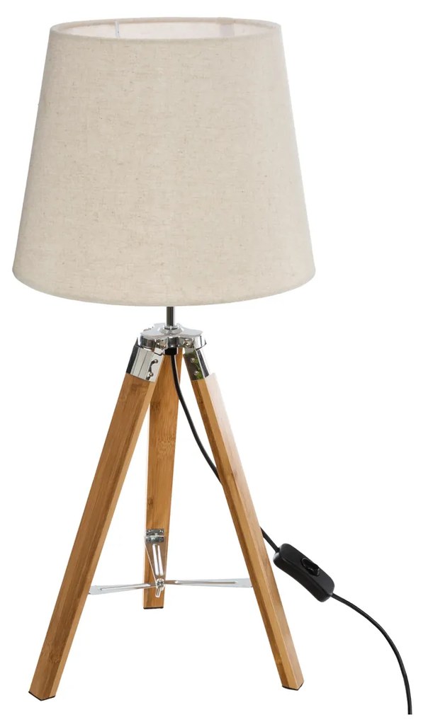 Lampada da tavolo treppiede 58 cm Runo avorio