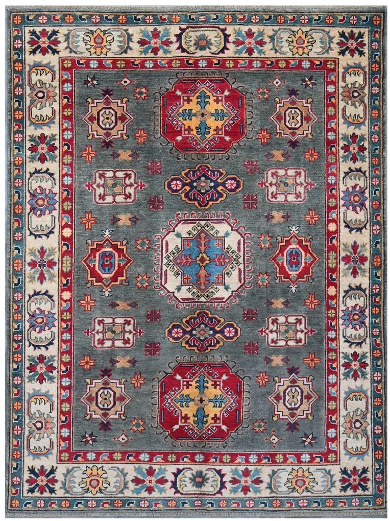 Kazak Tappeto orientale 150 x 200 (Pakistan) Annodato A Mano