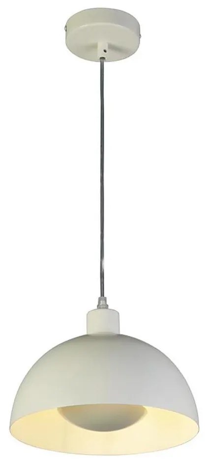 Searchlight 35411CR - Lampada a sospensione con cavo MARS 1xE27/60W/230V Ø 40 cm, color crema