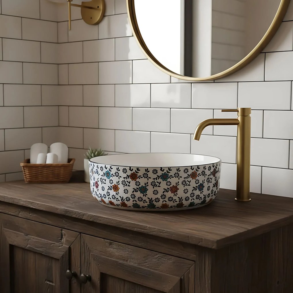 Lavabo da appoggio Rea Stefania