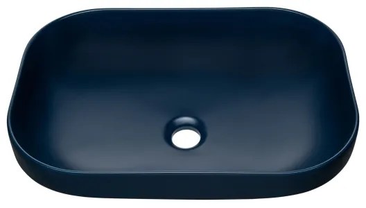 COMAD UN-NELI-MNB - Lavabo da appoggio NELI 50,4x35,2 cm ceramica/blu opaco