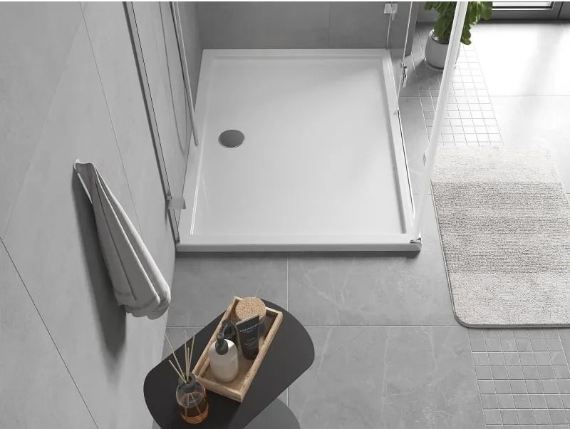 Mexen Flow piatto doccia rettangolare slim 95 x 70 cm, bianco lucido - 46R107095