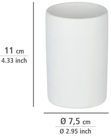 WENKO 24010100 - Bicchiere POLARIS 7x11 cm bianco