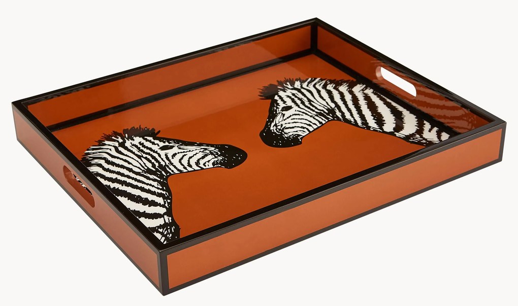 Vassoio decorativo Zebra