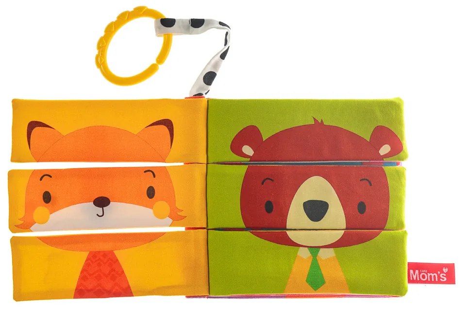 Mom's care - Libro tessile - Puzzle di animali