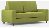 Divano 2 Posti 148x85x85 cm Sakar in Tessuto Verde