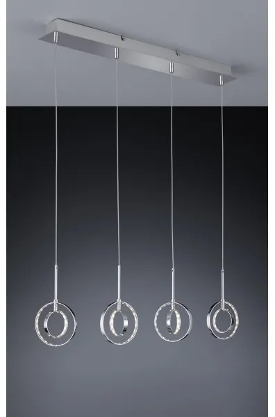 Reality - Lampadario LED su filo PRATER 4xLED/4W/230V