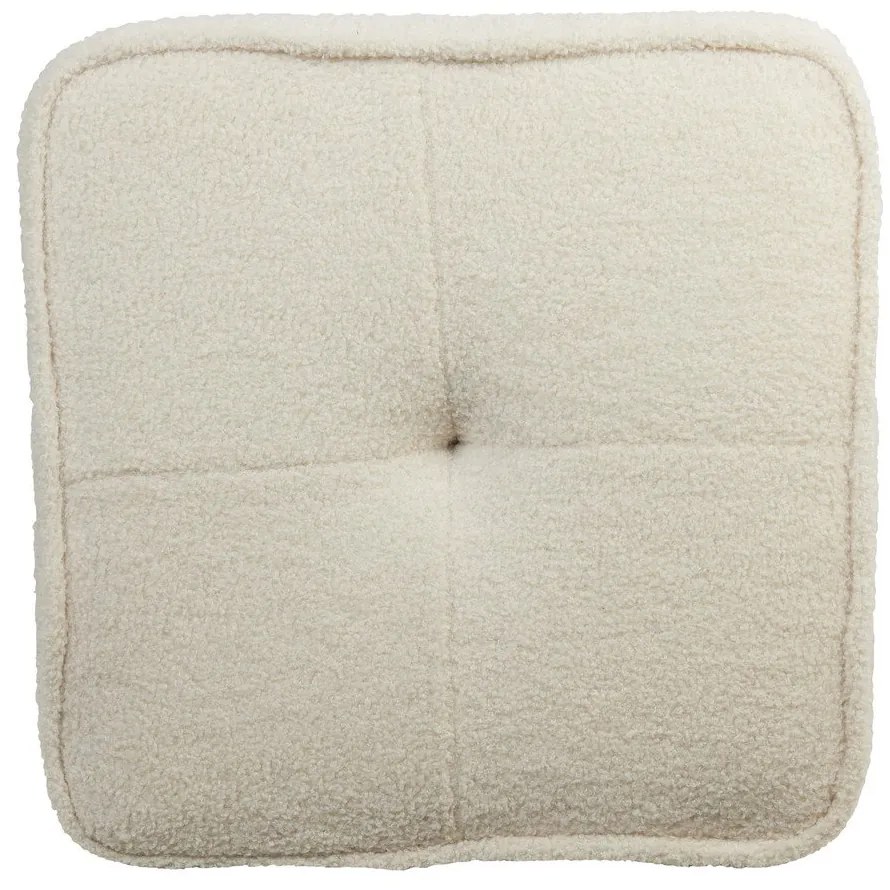 Pouf beige 40x40 cm Kiki - Light &amp; Living